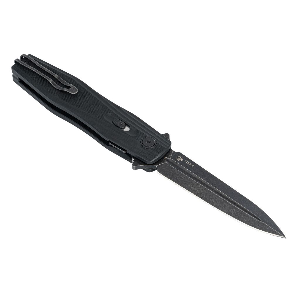 Нож складной туристический Ruike P188-B, (9.1 см) D2 / G10 черный